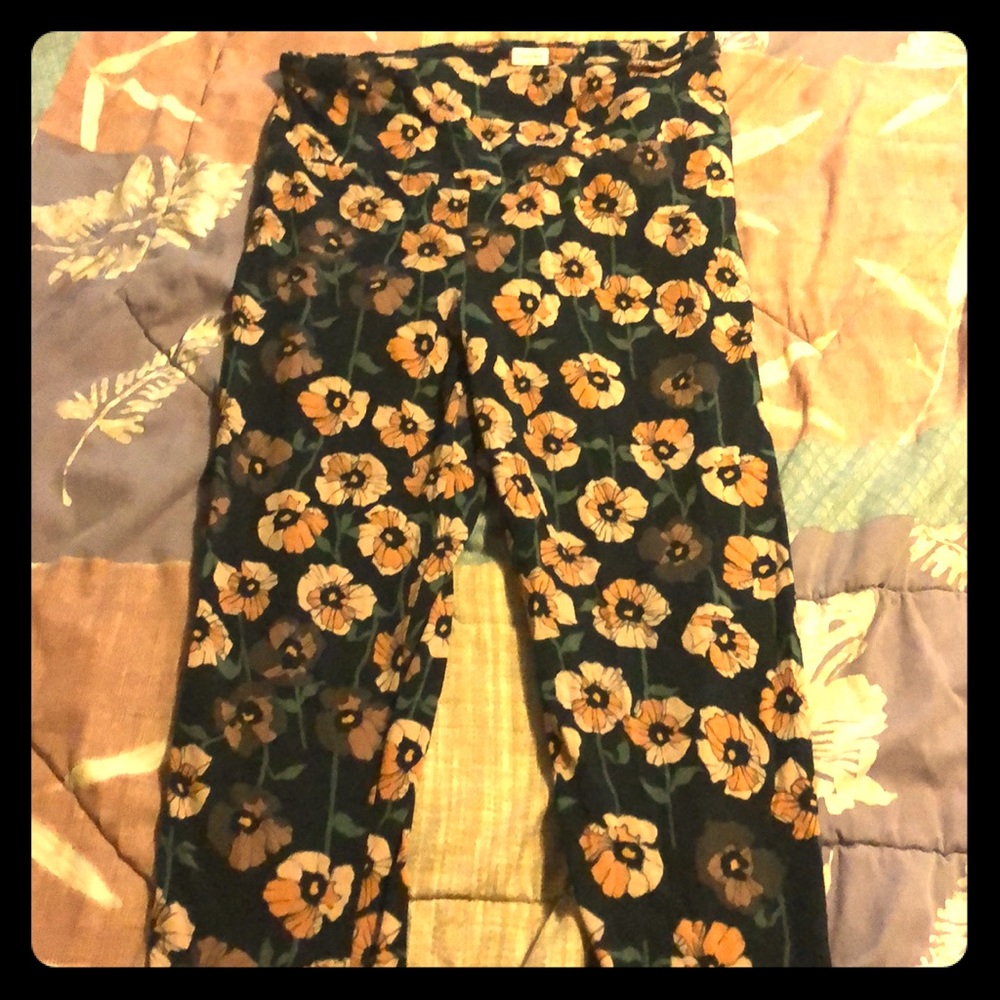 Flowered leggings